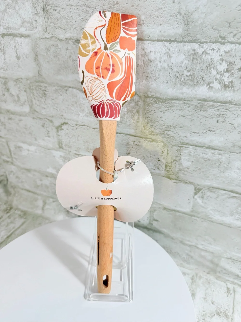 Anthropologie Pumpkin Spatula and Cookie Cutter Set — NWT